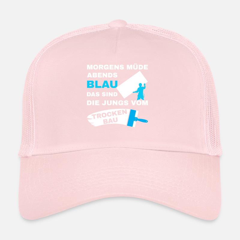 Cloisons sèches Cloisons sèches Poseur de cloisons sèches Dire Casquette trucker 