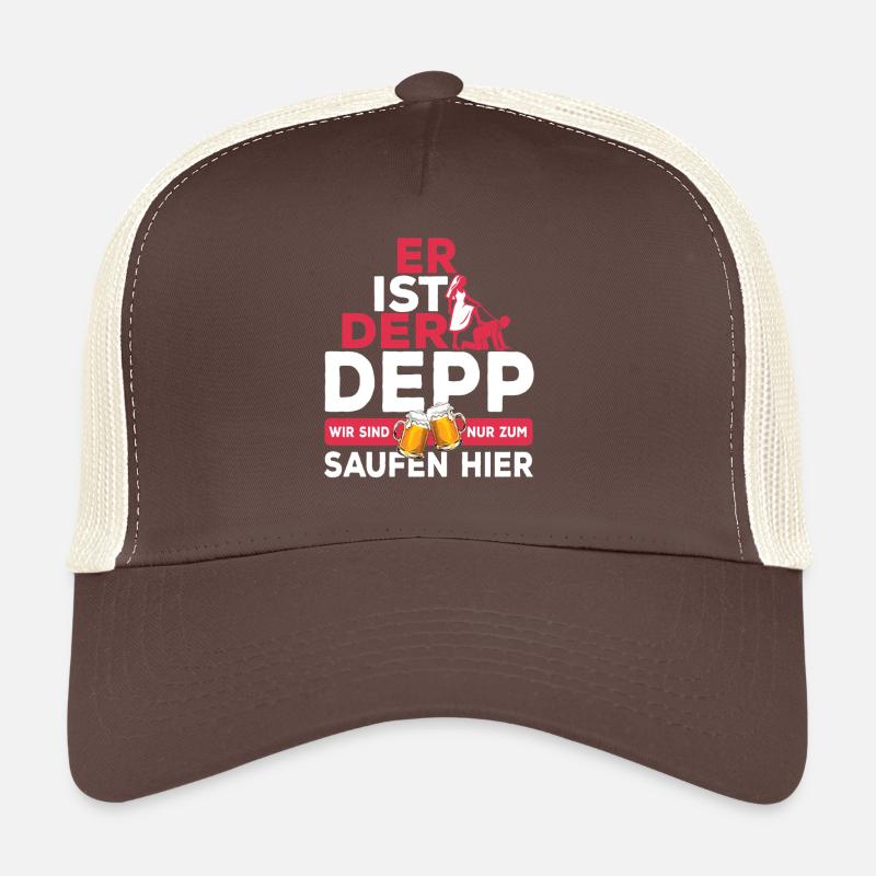 He's the idiot - JGA Team Bräutigam Trucker Cap