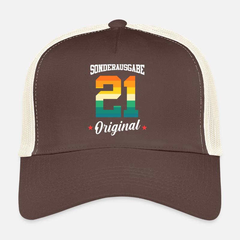 21 Anniversaire Casquette trucker 