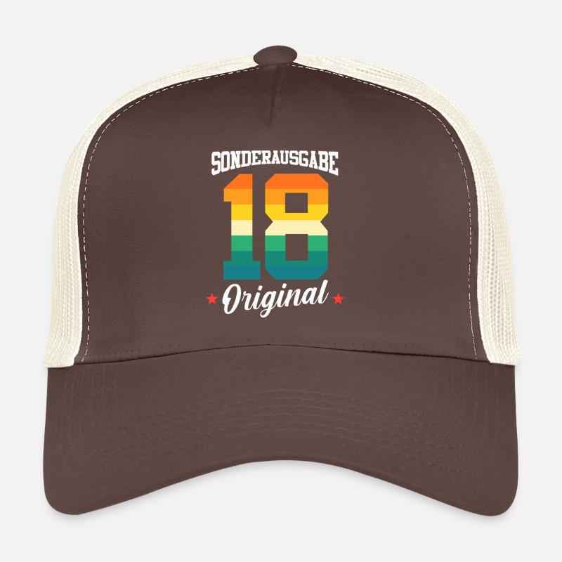 18 Geburtstag Trucker Cap