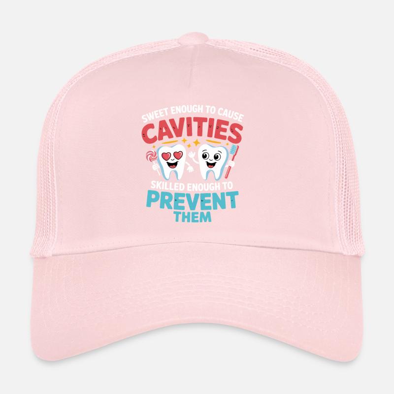 Protect Tooth Decay Heroes Teeth Trucker Cap