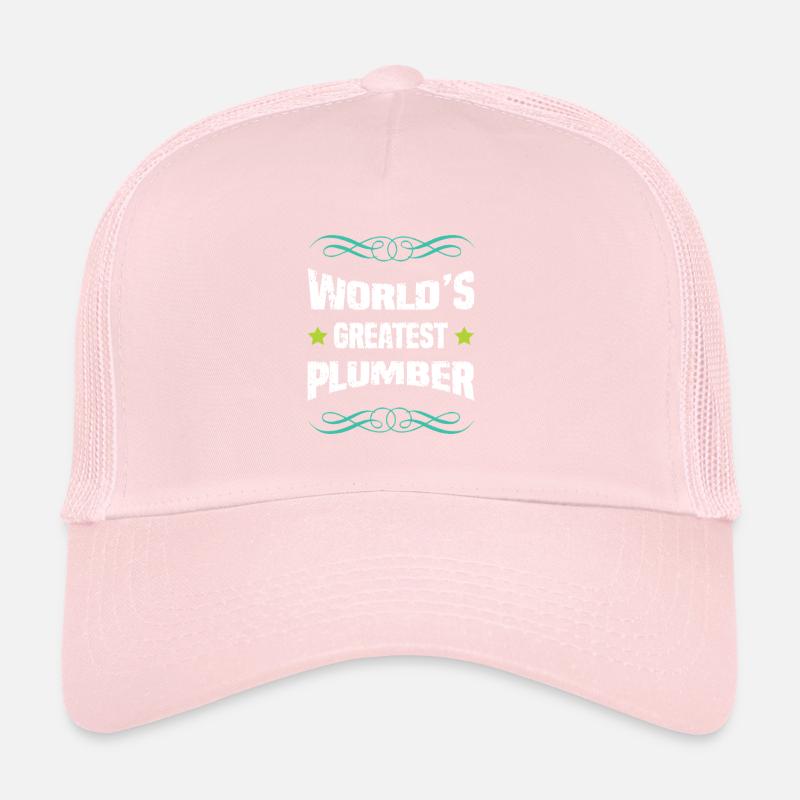 World's Greatest Plumber Trucker Cap