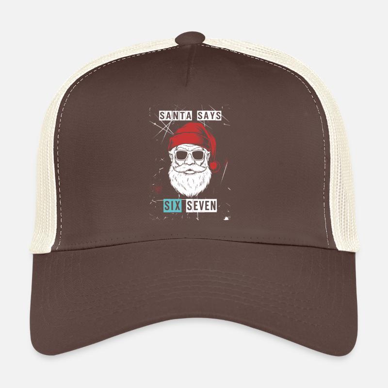 Le Père Noël dit Six Sept Casquette trucker 