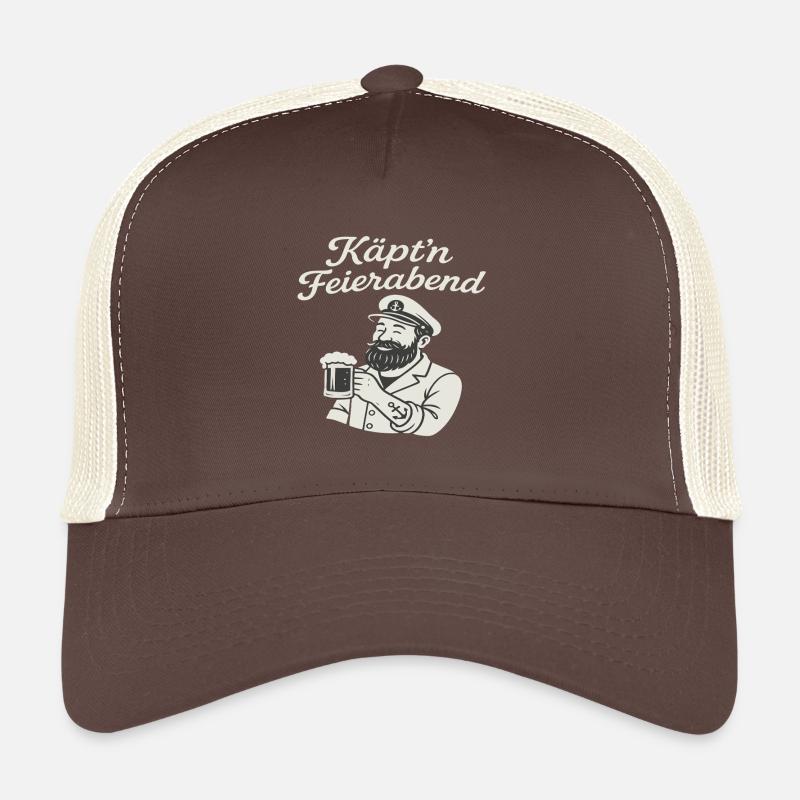 Käpt'n Feierabend Motiv Trucker Cap