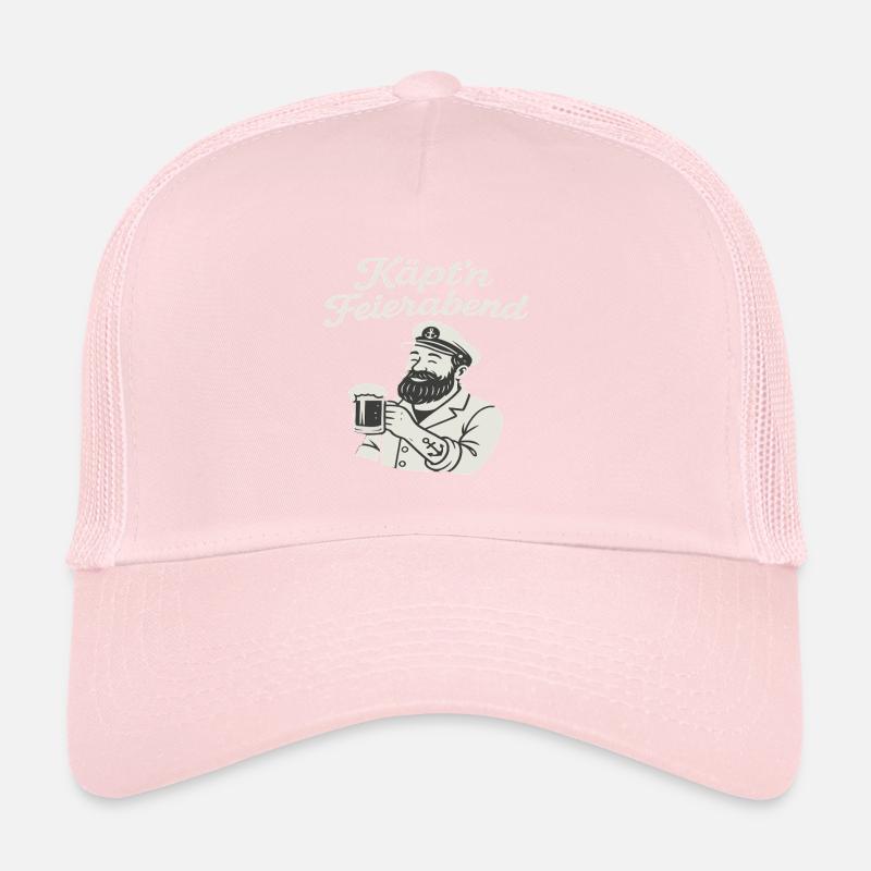 Captain After-Work Motif Trucker Cap