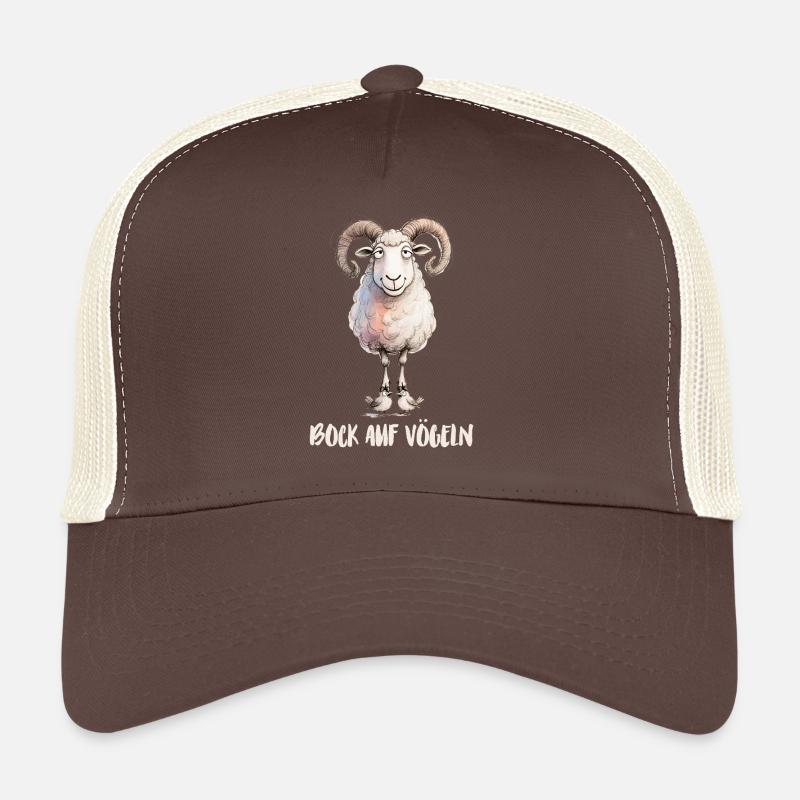 Bock auf Vögeln - zweideutiger Spruch mit Vögel Trucker Cap