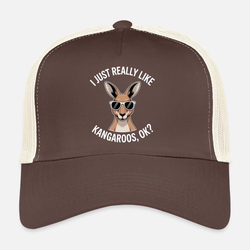 Kangaroo Spruch Kangaroo Lustige Kangaroo Geschenk Trucker Cap