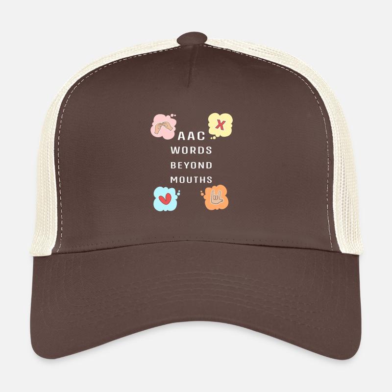 AAC Kommunikation SLP Gebärdensprache Trucker Cap