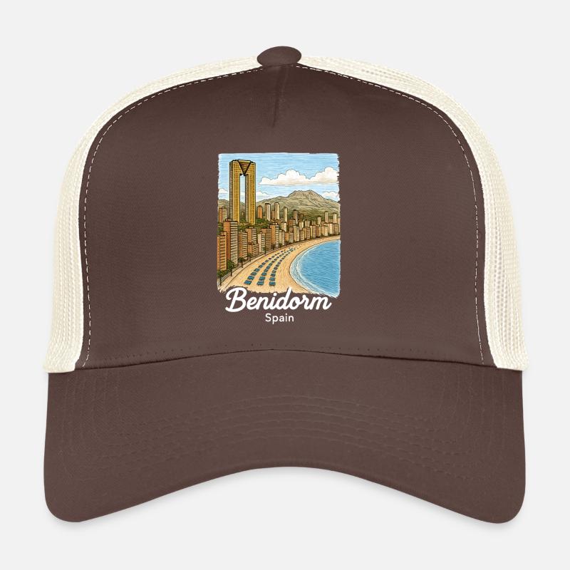 Benidorm, Espagne Casquette trucker 