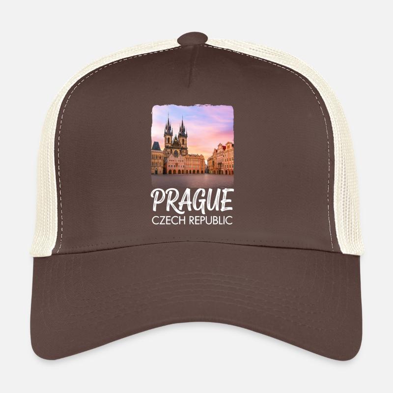 Prag Tschechien Trucker Cap