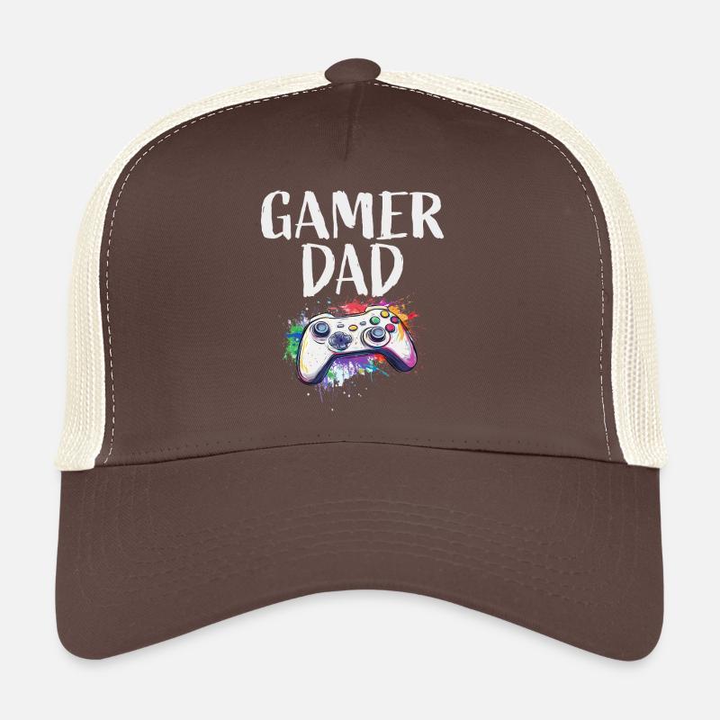 Gamer Dad Trucker Cap