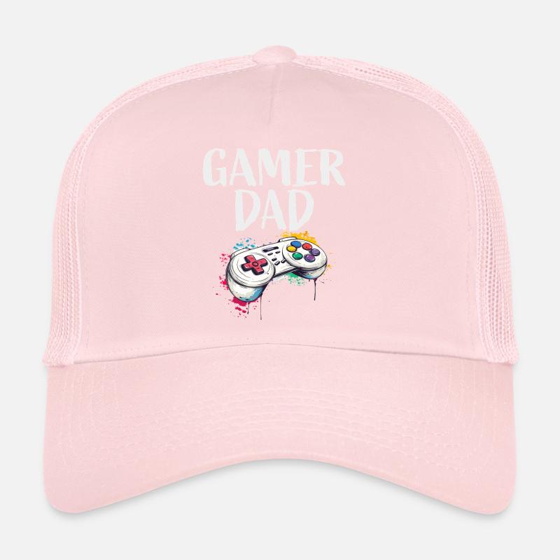 Art de manette Gamer Dad Casquette trucker 