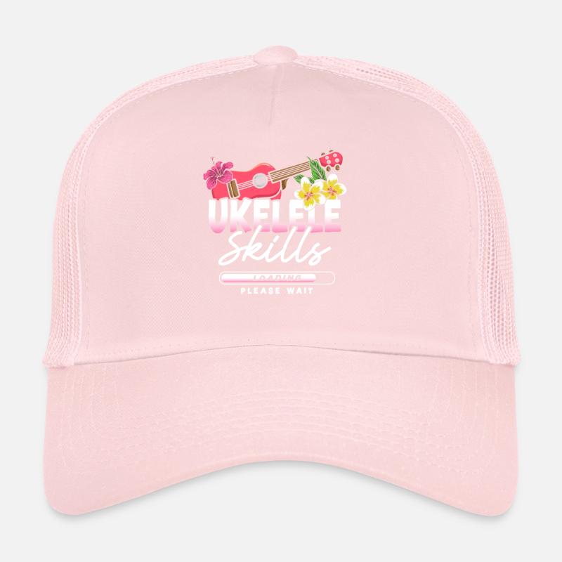 Ukulélé hawaïen ukélé ukulélé Casquette trucker 