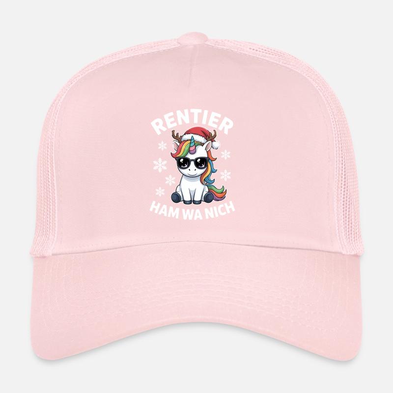 Licorne Ramon de renne à Noël laide Casquette trucker 
