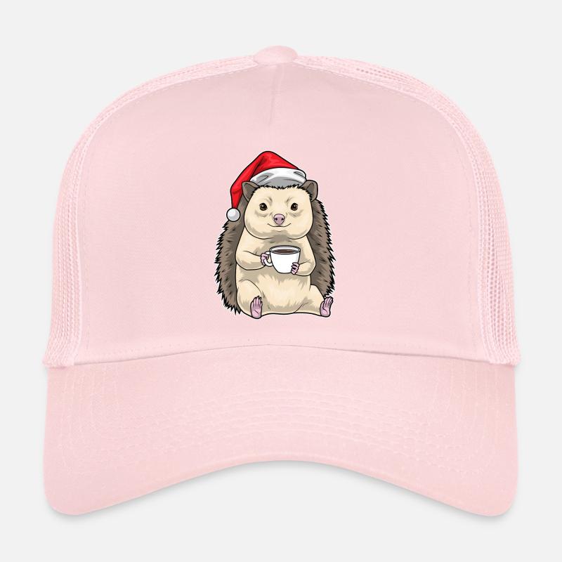 Café de Noël Hérisson Casquette trucker 