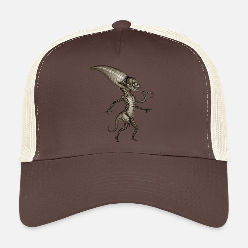 BUG #8 – dunkle Hölle - Trucker Cap - Braun/Beige