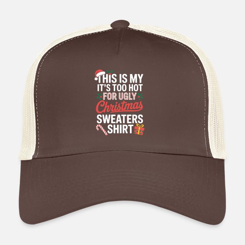 Zu heiß für hässlichen Weihnachtspullover Trucker Cap