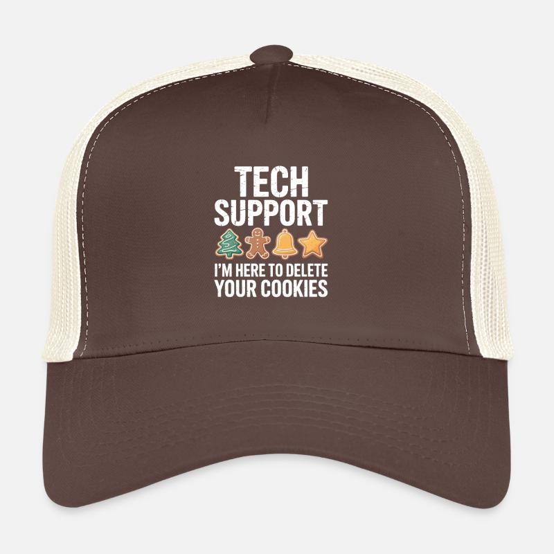 Support technique Nettoyage des cookies Casquette trucker 