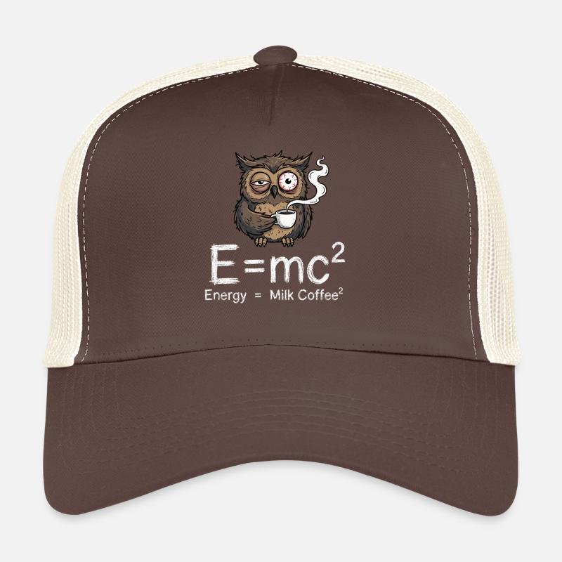 E=mc²: The true coffee formula Trucker Cap