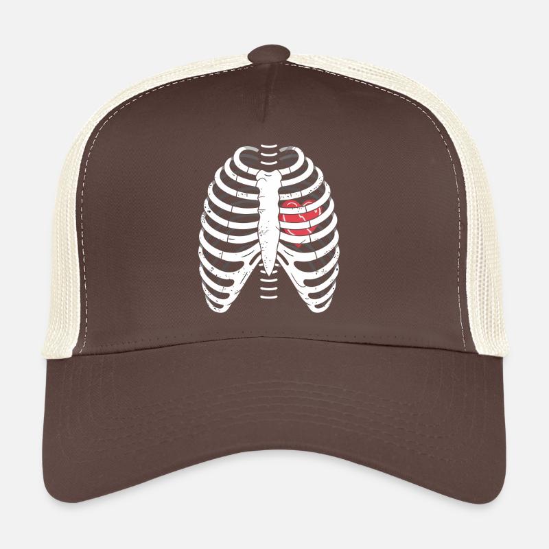 Rippenkorb mit Herz Trucker Cap