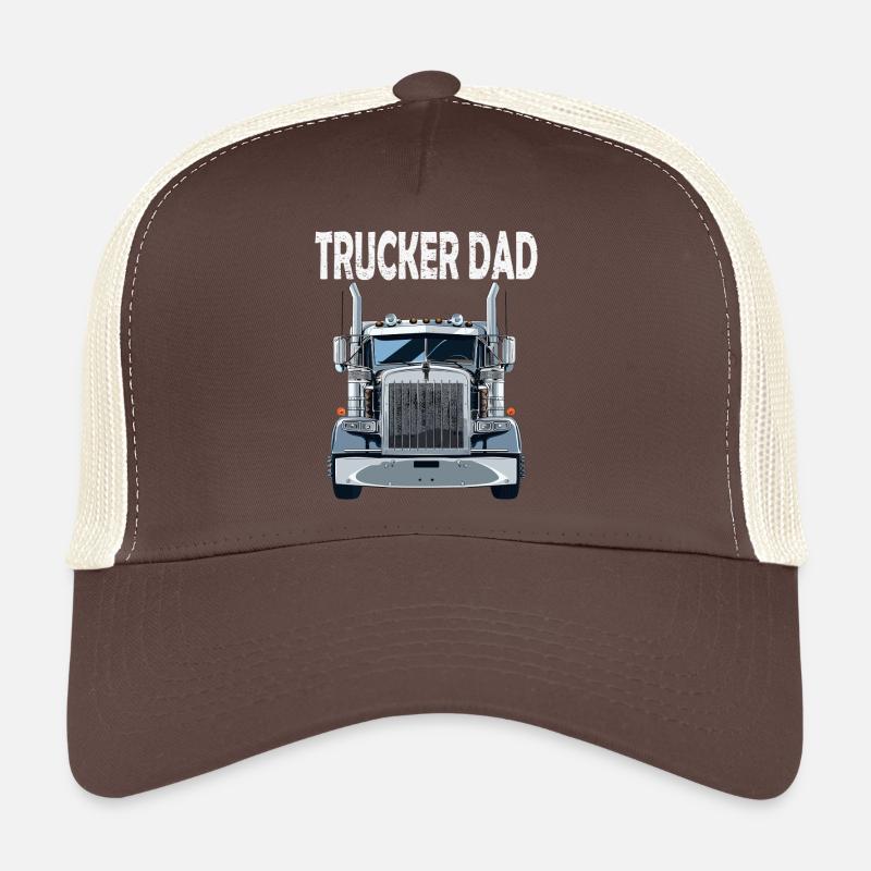 Trucker Dad Frontale Kraft Trucker Cap