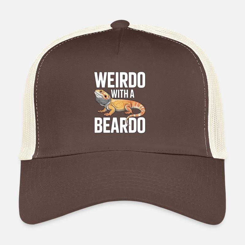Weirdo with a Beardo Trucker Cap