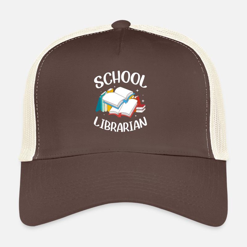 Lesen Bibliothek Leseratte Trucker Cap