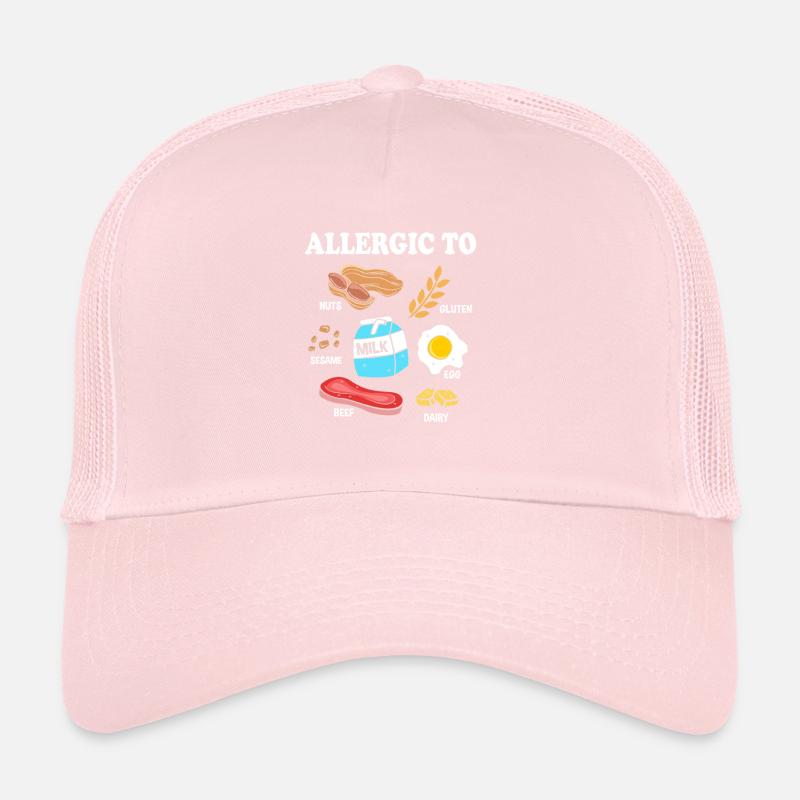 Allergie Lebensmittel Trucker Cap