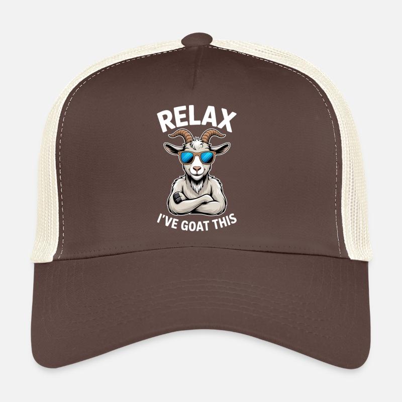 Dictions de chèvre Chèvres Drôle de cadeau de chèvre Casquette trucker 