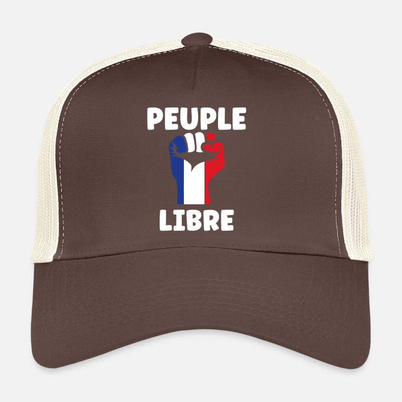 Trikolore Freie Völker Trucker Cap
