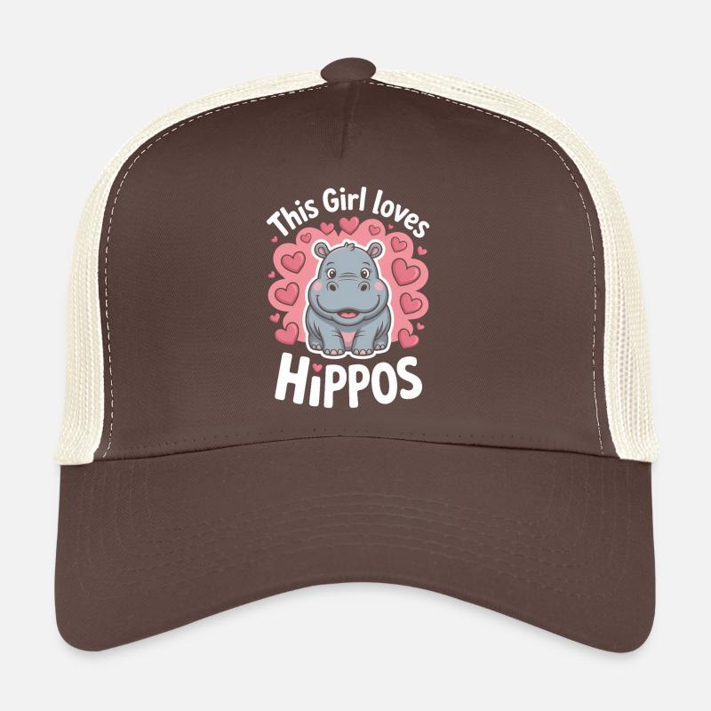 Nilpferd Sprüche Flusspferd Witz Nilpferd Geschenk Trucker Cap
