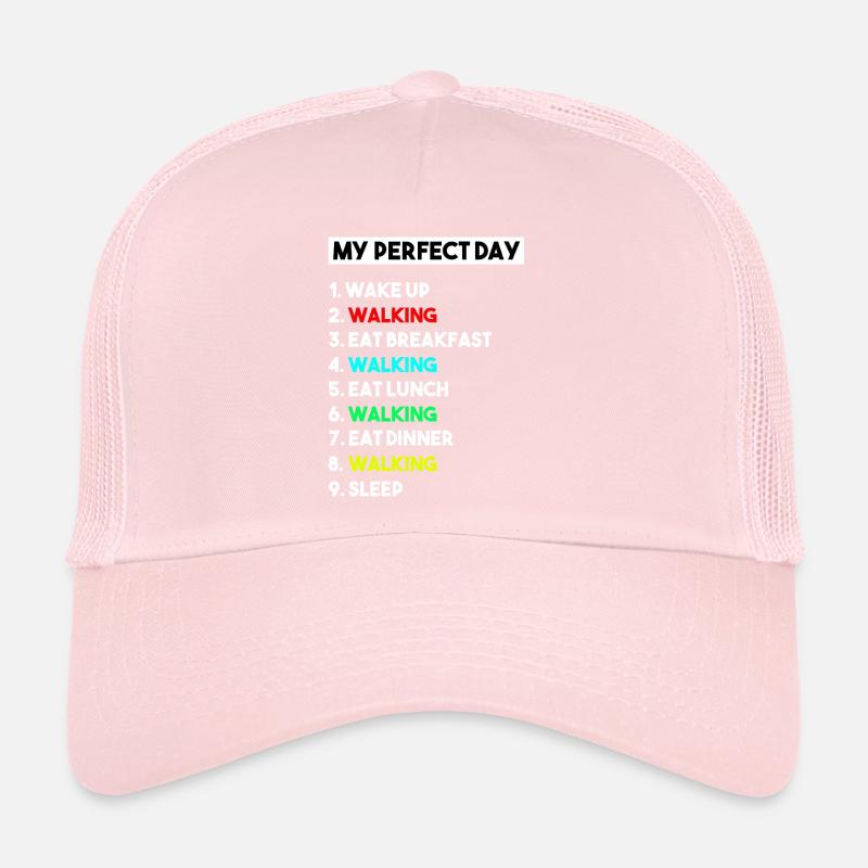 Mon programme parfait de marche drôle au Royaume-Uni Casquette trucker 