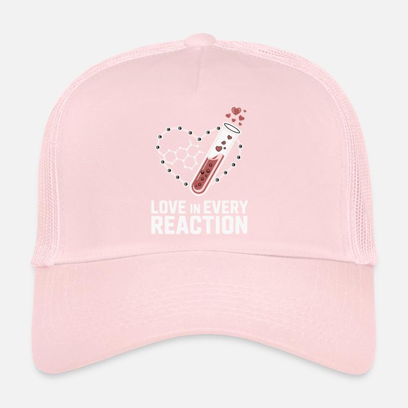L’amour dans chaque réaction Casquette trucker 