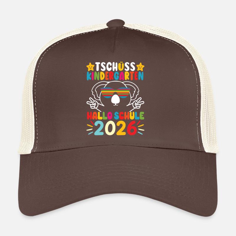 Adieu Maternelle Bonjour École 2026 Casquette trucker 