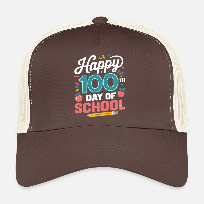 Hundert Tage Schule Jubel Trucker Cap