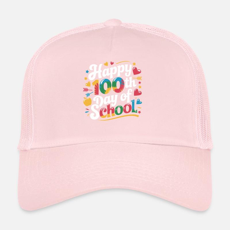 Centième jour de conception scolaire Casquette trucker 