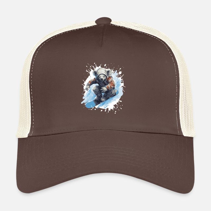 Koala Snowboard Trucker Cap