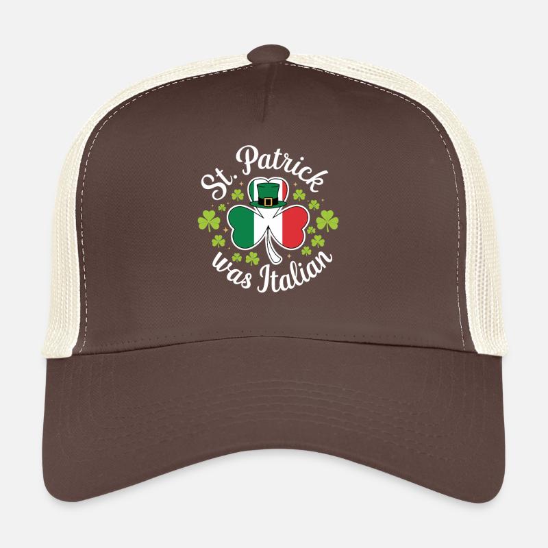 St Patrick was Italian Trucker Cap