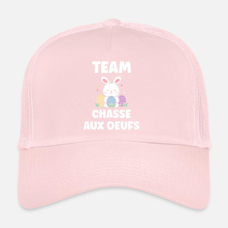 chasse aux oeufs Casquette trucker 
