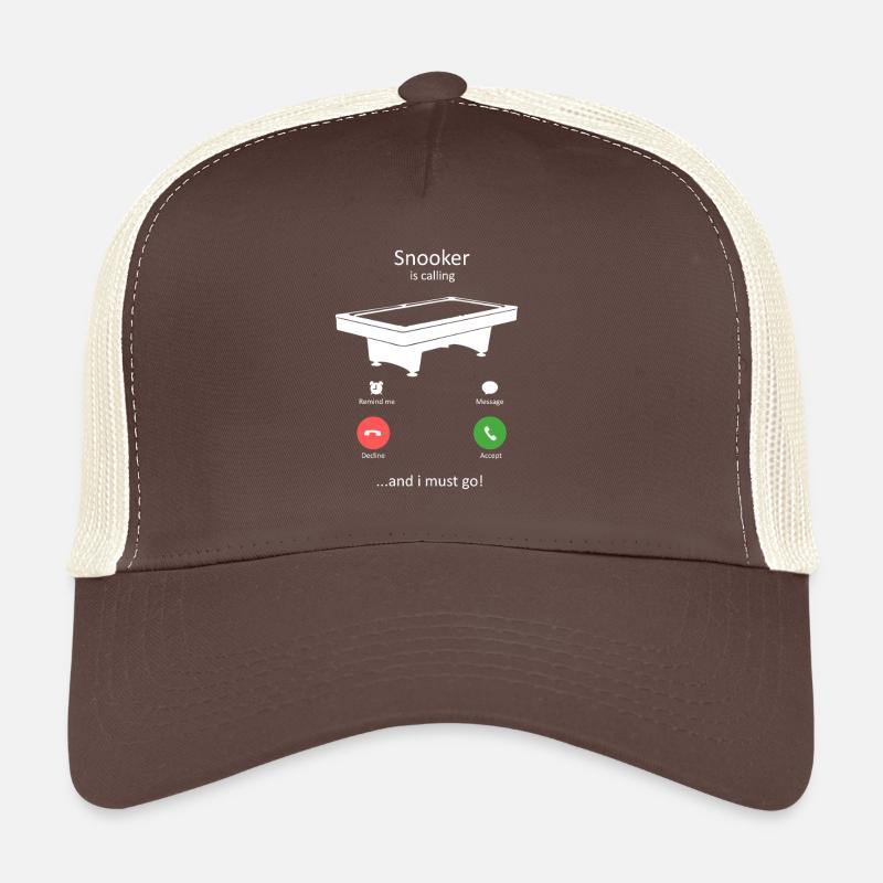 Snooker ruft Trucker Cap