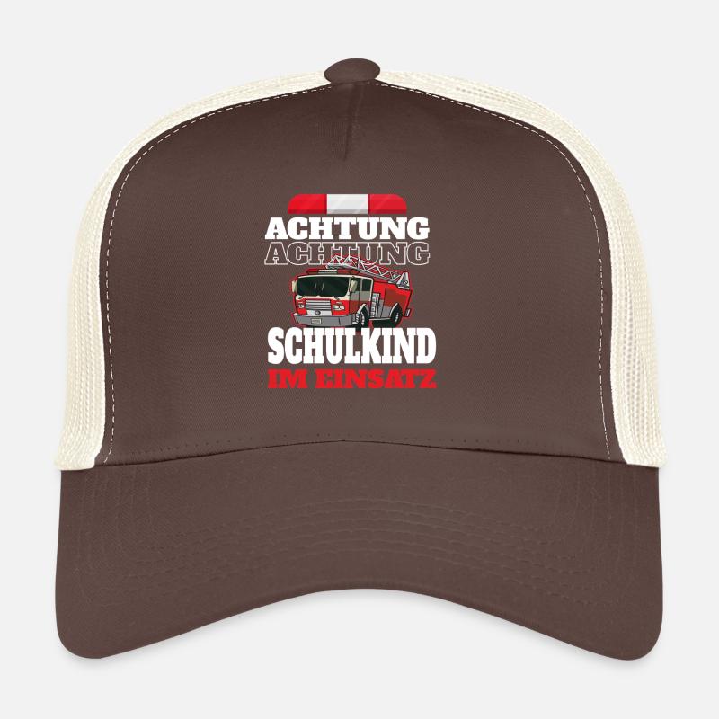 Achtung Schulkind im Einsatz Trucker Cap