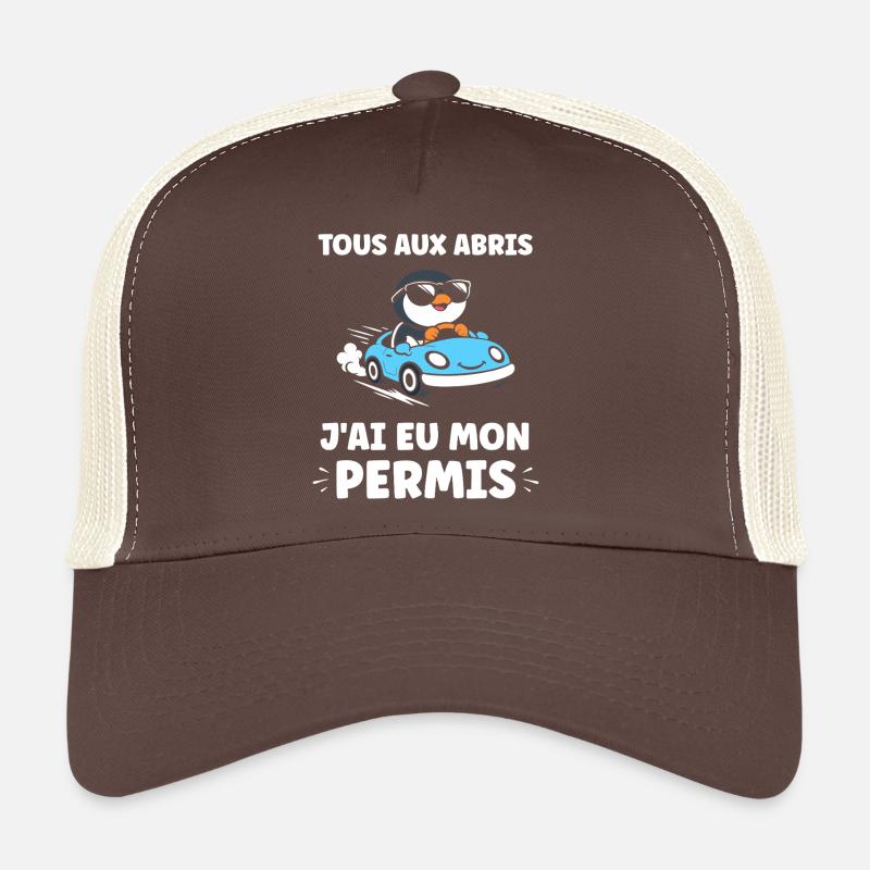 Driver's license humor Trucker Cap