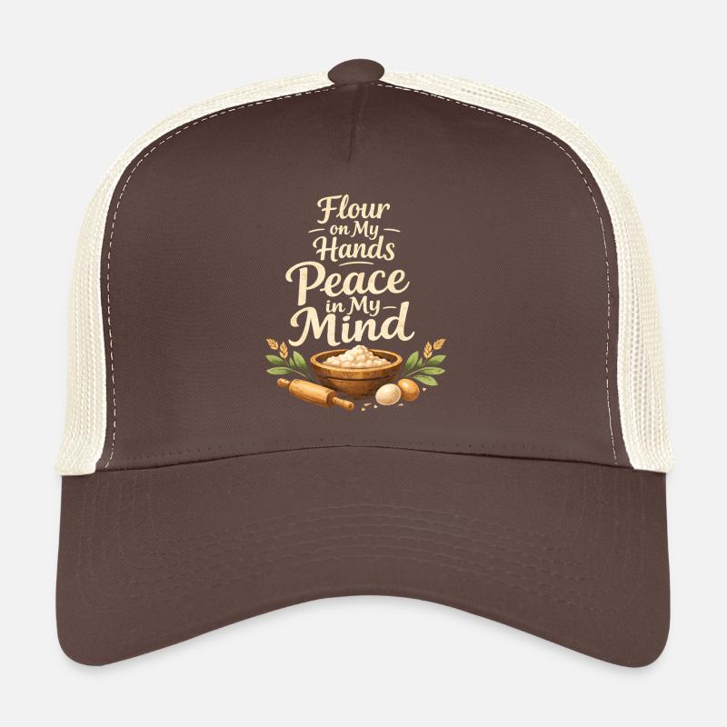 Flour on your hands | Baking, Rest, Kitchen Trucker Cap