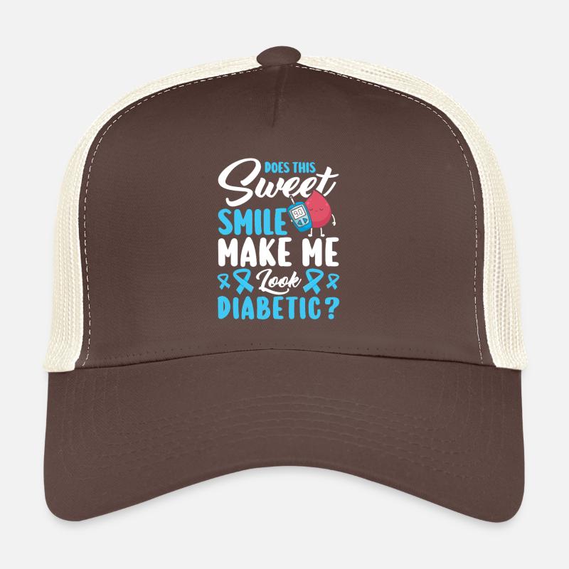 Diabète de type 1 Casquette trucker 