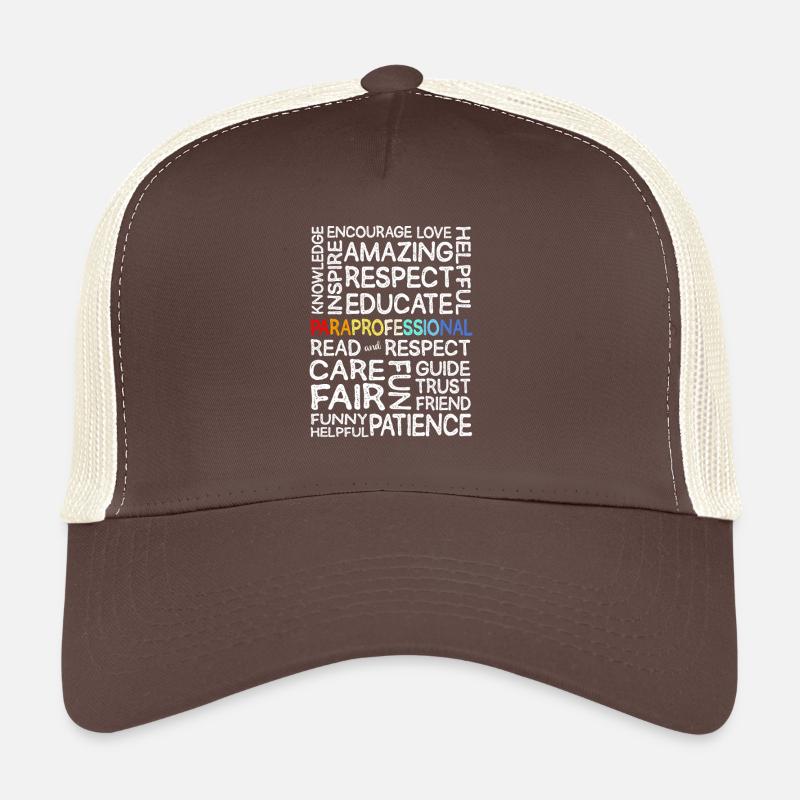 Paraprofessional Paraeducator Teacher Assistant Trucker Cap