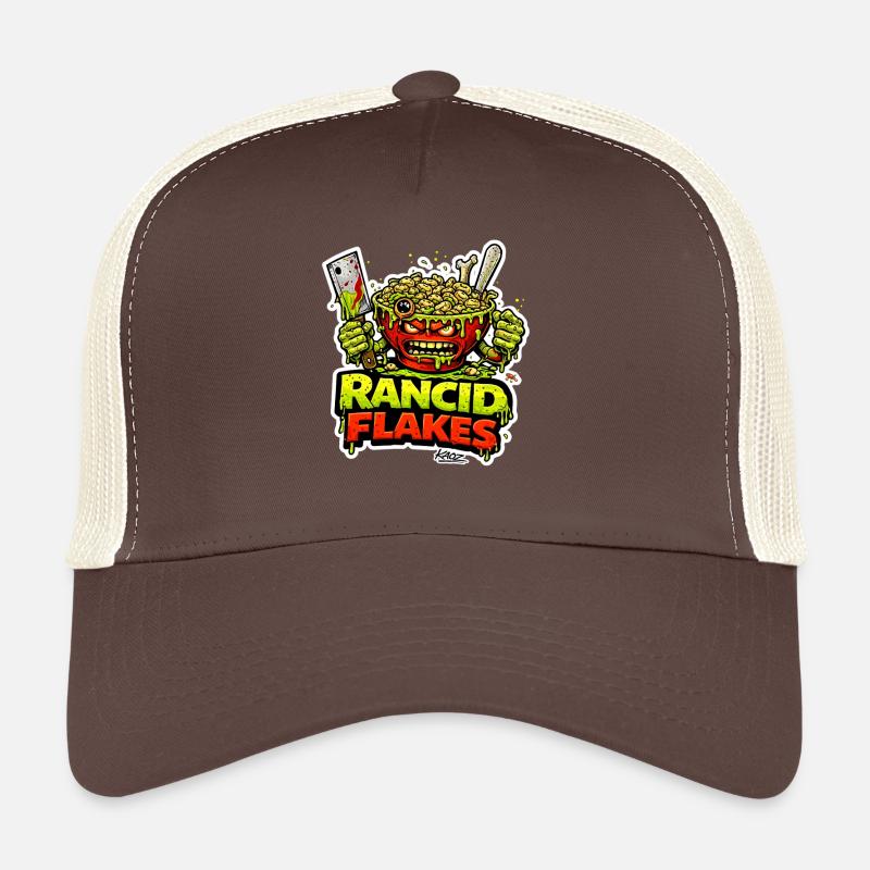 Disgusting Flakes Monster Trucker Cap