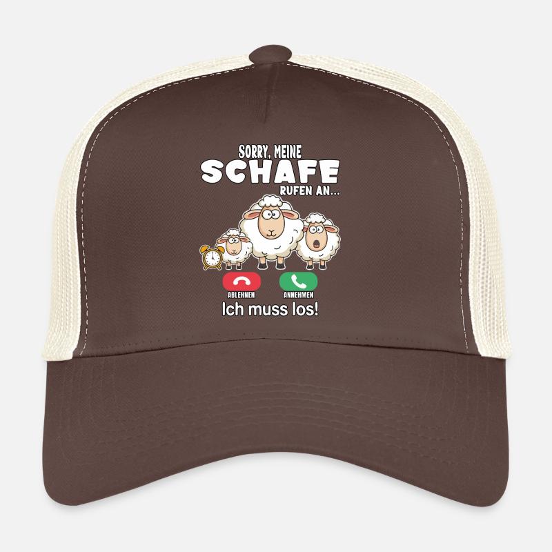 Sorry, meine Schafe rufen an Trucker Cap