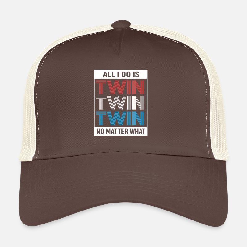 Gemini Father Gemini Dad Trucker Cap