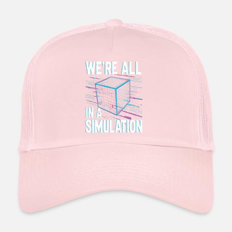 Nous sommes tous dans une simulation Casquette trucker 