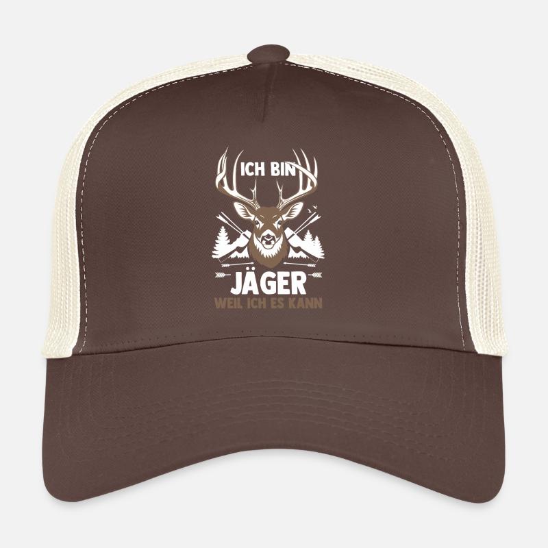 Jagd Jagen Waidmann Jäger Trucker Cap